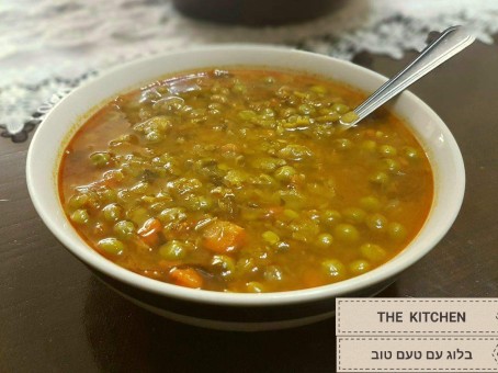 תמונה של מתכון מרק אפונה עשיר