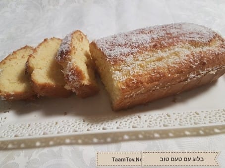 תמונה של מתכון עוגת סולת תפוזים קוקוס
